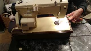 : N"ahmaschine Privileg Zick - Zack  N"ahmaschine 152 MTest, Sewing machine review,   