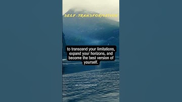 Embrace change and embrace the opportunity for self-transformation,... #shorts #selftransformation