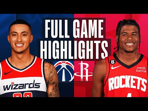 Wizards at rockets | full game highlights | january 25, 2023