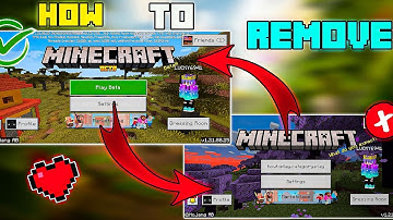 Beta Hider for Minecraft Pe 1.21+ | 100% Working | Remove Beta Text In Mcpe 2025
