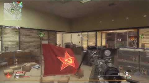 MW2 Sick 360 No Scope Across Map!