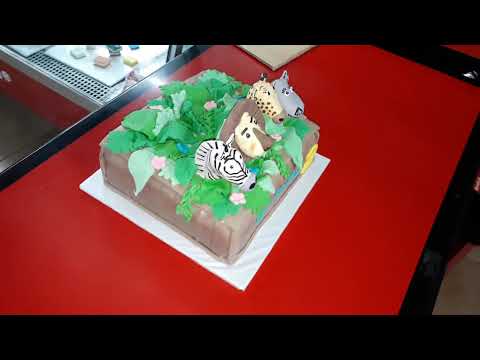 საბავშვო ტორტი მადაგასკაზი, ტორტები შეკვეთით 593 756 700, \"გრანტის ტორტები\"