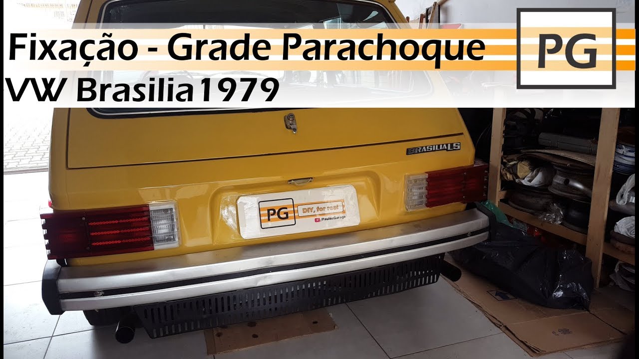 Melhorando a fixação da Grade - VW Brasilia