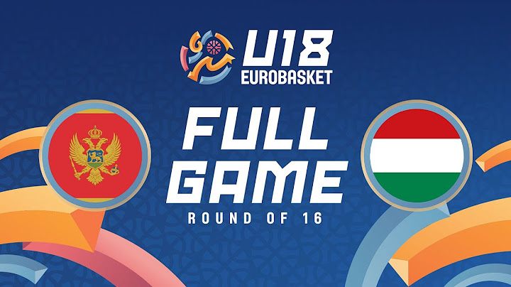 Round of 16: Montenegro v Hungary | Full Basketball Game | FIBA U18 Women's EuroBasket 2025