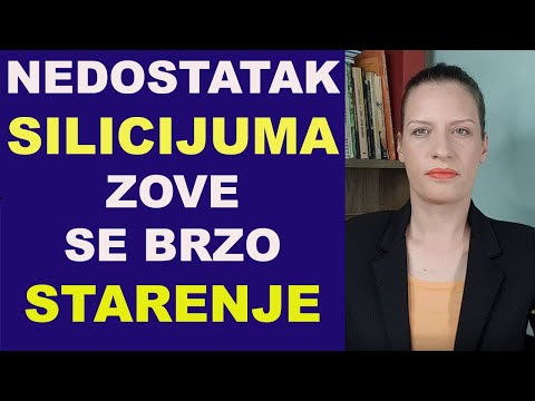 Nedostatak SILICIJUMA - zove se UBRZANO STARENJE/dr Bojana Mandić