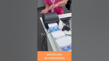 Fast track on-site badge printing at BADGEindia Liverpool #events #tradeshow #onsitebadges #shots