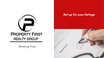 How to set up showing time for your listings