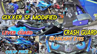 Gixxer SF Fully Modified 😍 | Gixxer SF 150 Modified in Cheap Price | Crash Guard for Gixxer SF 150 ✅