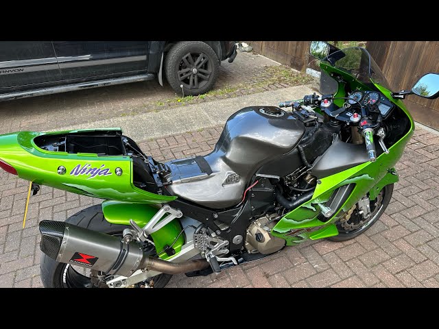 Kawasaki ZX12R Pipercross air filter, blank off plates a rattling
