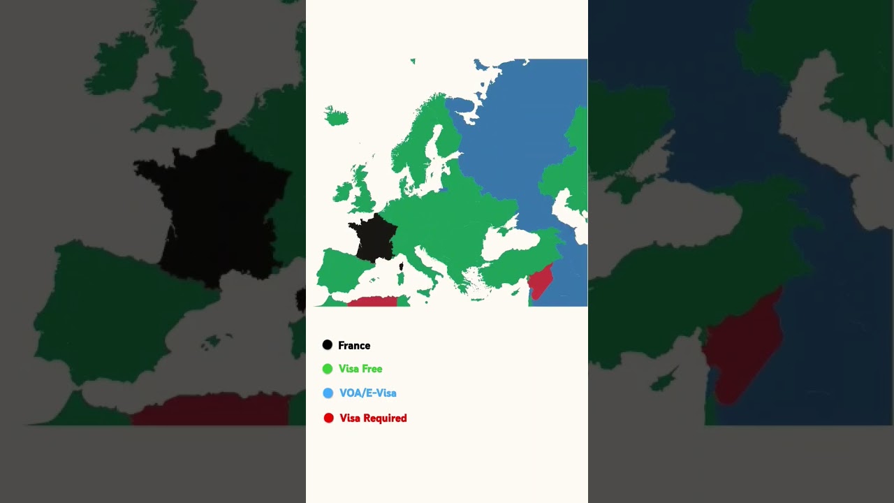 How Many Countries I Can Visit With My French Passport 🇫🇷 