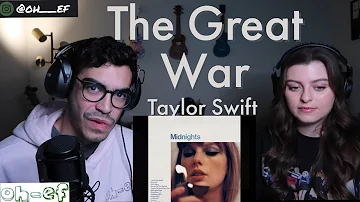 Taylor Swift | The Great War | REACTION