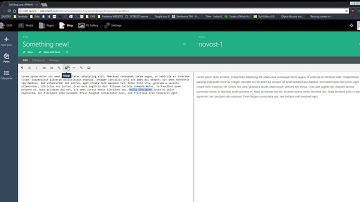 October CMS -  Blog plugin