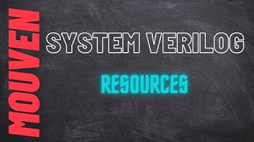 System Verilog Resources