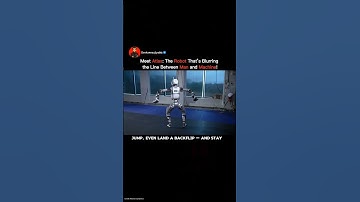 Atlas Robot: The Human-Like Machine That Can Backflip, Think & React in Real-Time! #viral #ai #robot