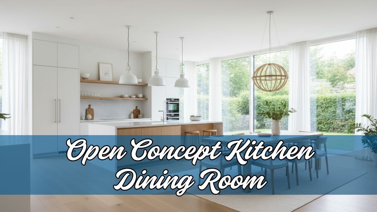 Large Kitchen Dining Room Ideas That Feel Open, Elegant, And Perfect For Entertaining Open Kitchen