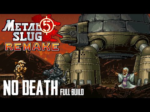 Metal Slug 5 Remake - One Life Full Game (No Death, Fio)