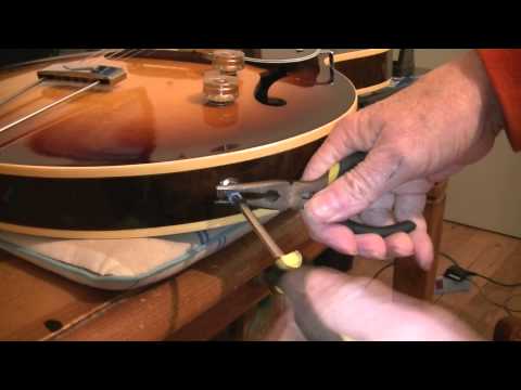 one minute tip to tighten the output jack on a guitar with simple tools