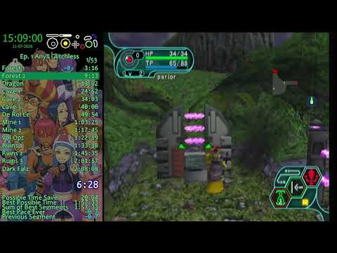 [WR] PSO FOmarl Speedrun 1:48:53