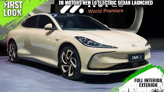 IM Motors New L6 Electric Sedan Launched - Price From 219,900 yuan - Full Interior Exterior