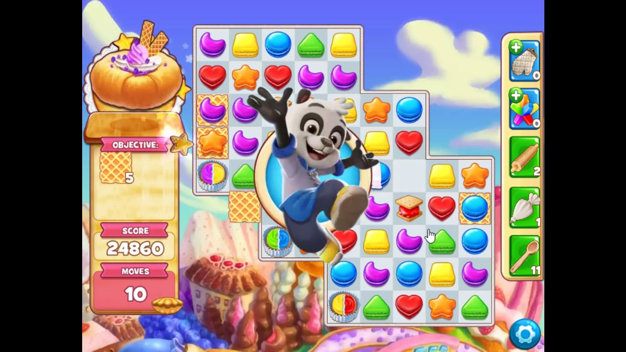 Cookie Jam LEVEL 1121 NO BOOSTERS YouTube