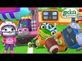 Teamwork Touchdown! Football Special 🏈 | Gecko&#39;s Garage | Trucks For Children | Cartoons For Kids