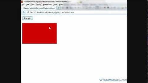 jquery tutorials in hindi / urdu - 30 - jquery fadeout