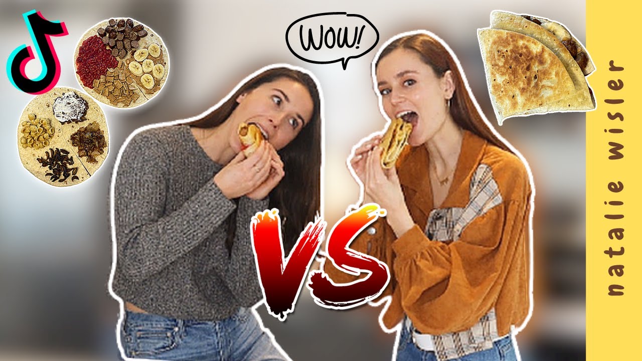 VIRAL TIKTOK TORTILLA WRAP HACK || CHALLENGE EDITION [vegan]