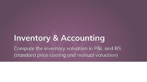 Compute the inventory valuation and cost of goods sold using standard costing