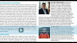 @ahaldentalclinic : publication of yet another clinical article in index Journal.