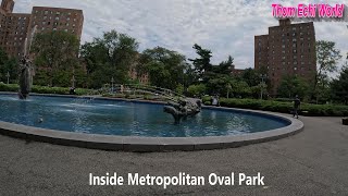 Bronx Walk NYC [4K-HDR] – Exploring Parkchester Neighborhood, July-2024