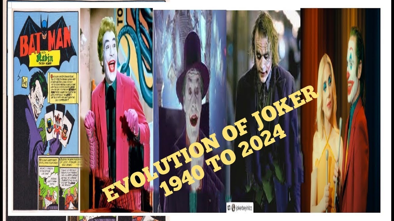 The Evolution of Joker: From Comic Villain to the Clown Prince of Chaos! II ORIGIN OF JOKER