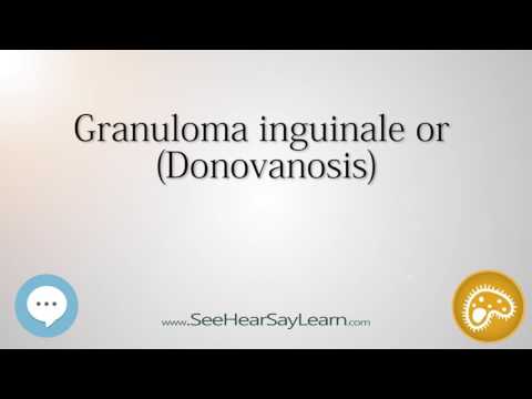 Video: Granuloma Inguinale Och Dess Behandlingar