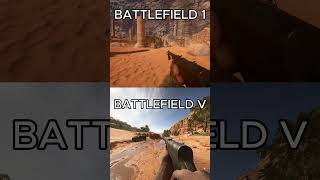 BF1 Vs BF5 - Autoloading 8 (Model 8) Comparison #battlefield1 #battlefield5 #gaming #shorts