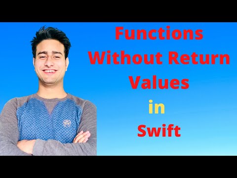 How to use Function Without Return Values in -swift-