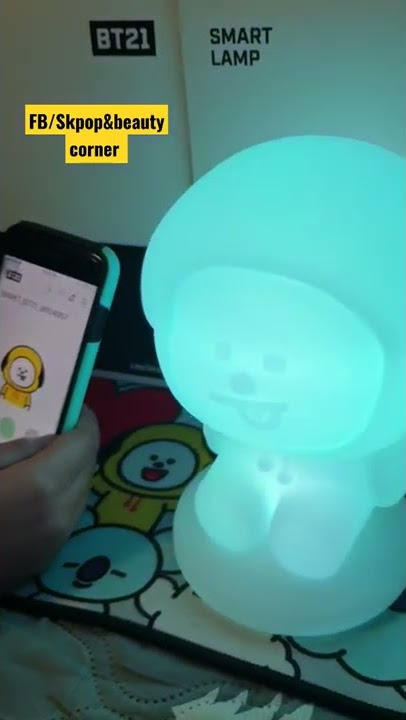 BT21 Smart Lamp Unboxing  #bt21 #bts #bt21smartlamp