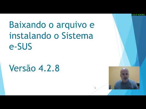 BAIXANDO E INSTALANDO O SISTEMA E-SUS EM SUA VERSÃO 4.2.8