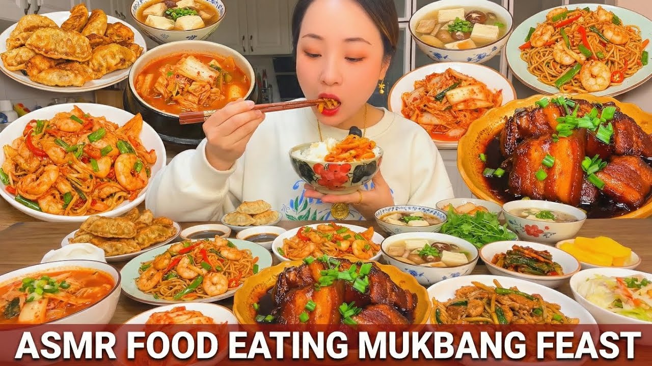 EXTREME Spicy Food ASMR 🌶️🔥 Spicy Noodles,Chicken & Veg Mukbang Pure No Talking Eating Sounds