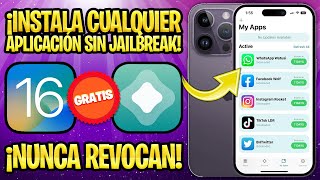 TUTORIAL iOS 16 ✅ CÓMO INSTALAR APLICACIONES CON ALTSTORE