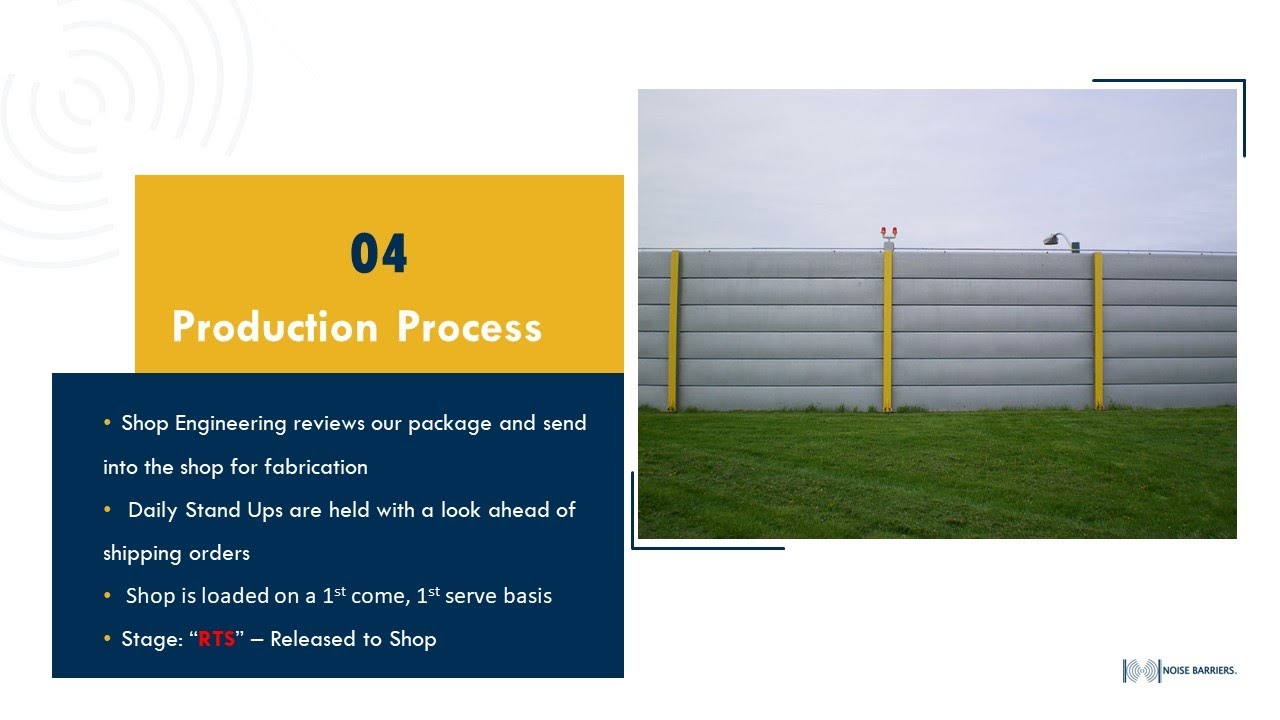 Webinar Recording: How It’s Made: A Noise Barriers Barrier Wall System Order from P.O. to Install