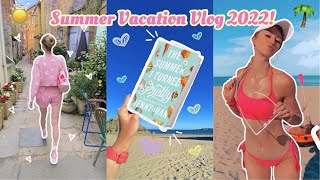 SUMMER VACATION VLOG 2022!🌴🌺🥥*beach, island cruise, tanning, books + more!🙊* | Rhia Official♡