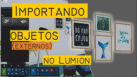 Como importar maquete para o Lumion?