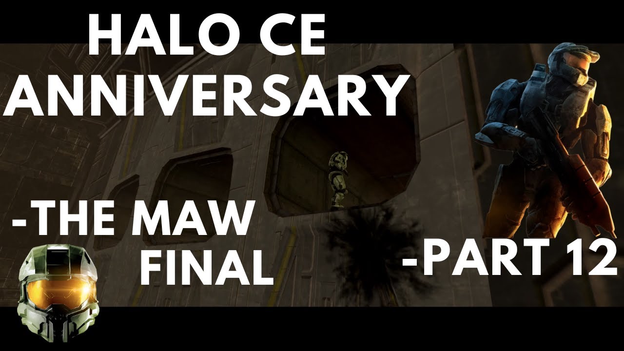 HALO CE Anniversary - The Maw Walkthrough - THE END - YouTube