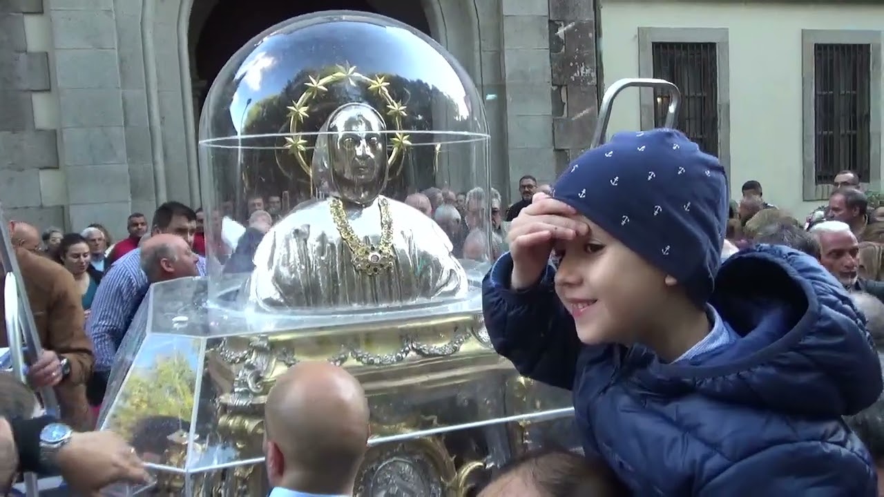 serra s.bruno il busto reliquiario di S.Bruno rientra in certosa