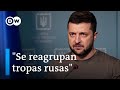 Zelenski asegura que los rusos se reagrupan para centrarse en el este de Ucrania