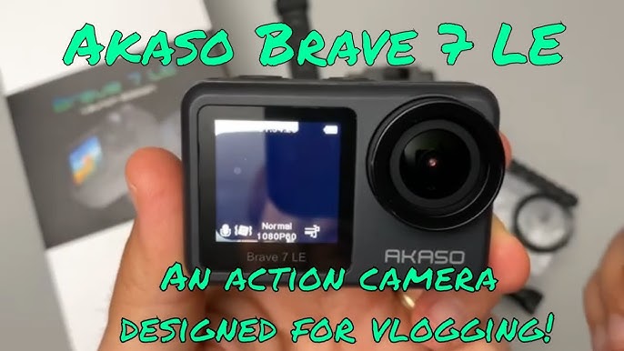 Native 4K on a budget?! - Akaso Brave 7 LE Unboxing, First Impressions and  Sample Footage 