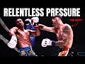 Why is chadd collins relentless  pressure style so hard to beat pro striking breakdown