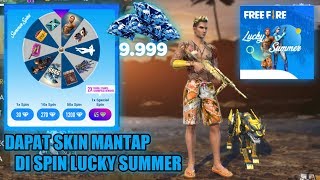 EVENT LUCKY SUMMER BISA AUTO SULTAN - FREE FIRE INDONESIA