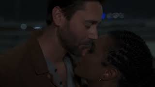 New Amsterdam 4x06 ⧸ Kiss Scenes — Max and Helen Ryan Eggold and Freema Agyeman #000
