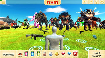 All Units VS Fps Avatar Animal Revolt Battle Simulator