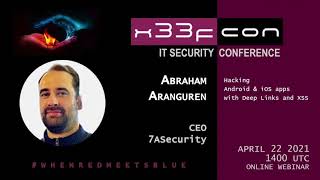 Webinar: Hacking Android & iOS apps with Deep Links and XSS by Abraham Aranguren screenshot 5